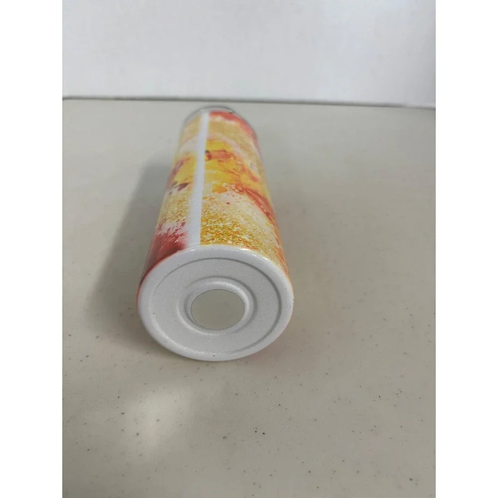 Autumn Maple Leaf Skinny Tumbler Stainless Steel Insulated Cup‎ with Straw